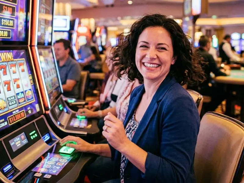 solaire online casino spin and smile with every casino win lively casino scene with players lights and winning moments