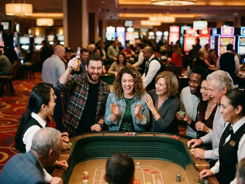 Mega Panalo Casino player reacting excitedly to consecutive online casino wins