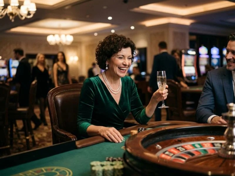 legit casino gcash free welcome bonus player enjoying a relaxed casino experience.