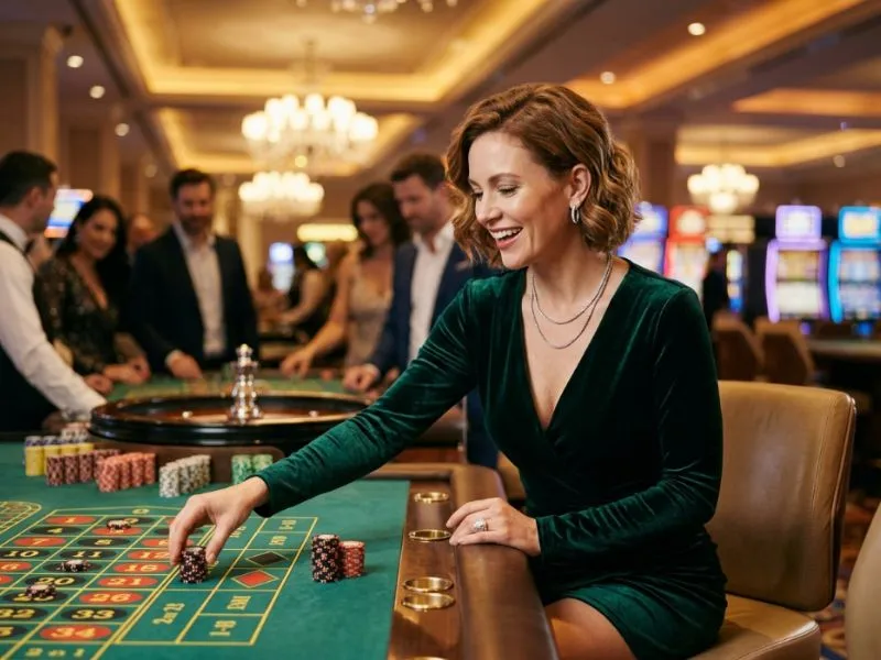 online casino using gcash player exploring a modern casino with confidence.